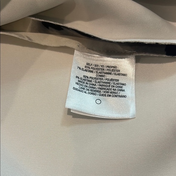 T Tahari Black and White Sheath Mini Dress - Picture 3 of 8